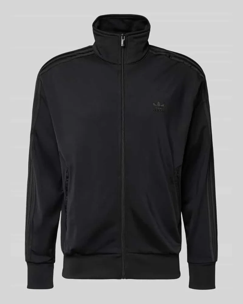adidas Sweatjacke mit Stehkragen Black