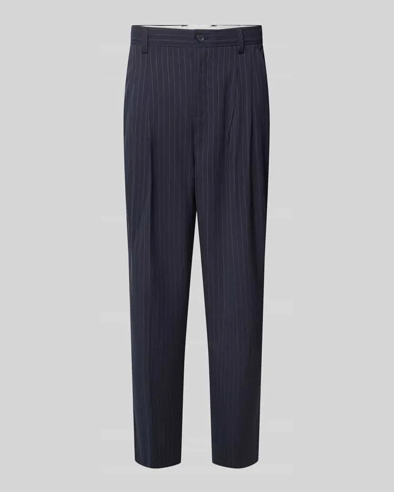 Casual Friday Stoffhose mit Bügelfalte Modell 'GRANT Marine