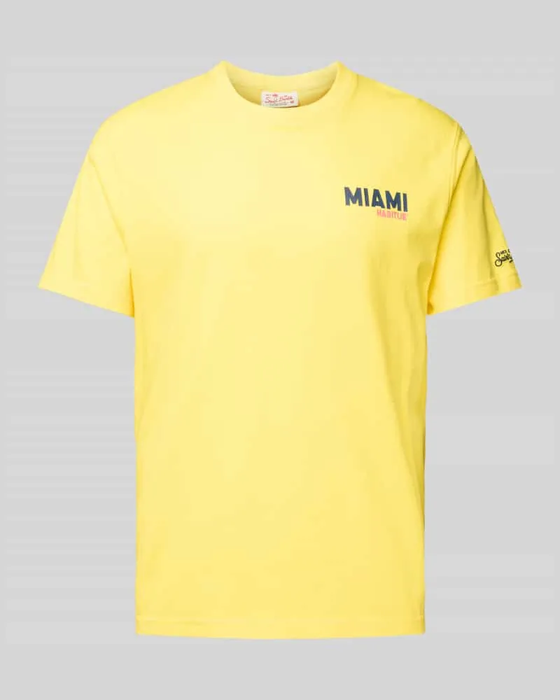 MC2 Saint Barth T-Shirt mit Statement-Print 
