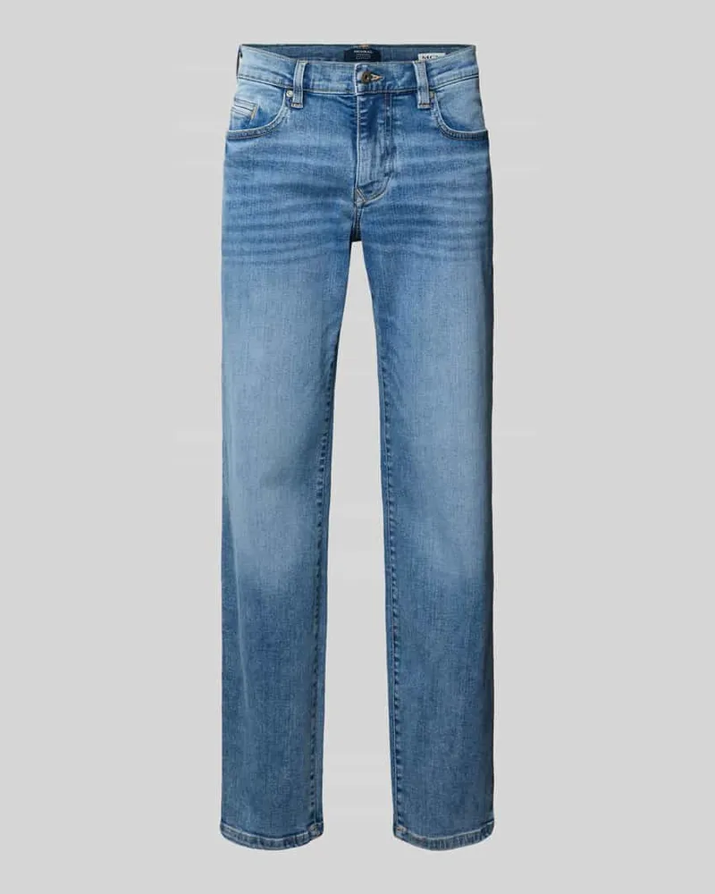 McNeal Regular Fit Jeans mit Eingrifftaschen Ocean