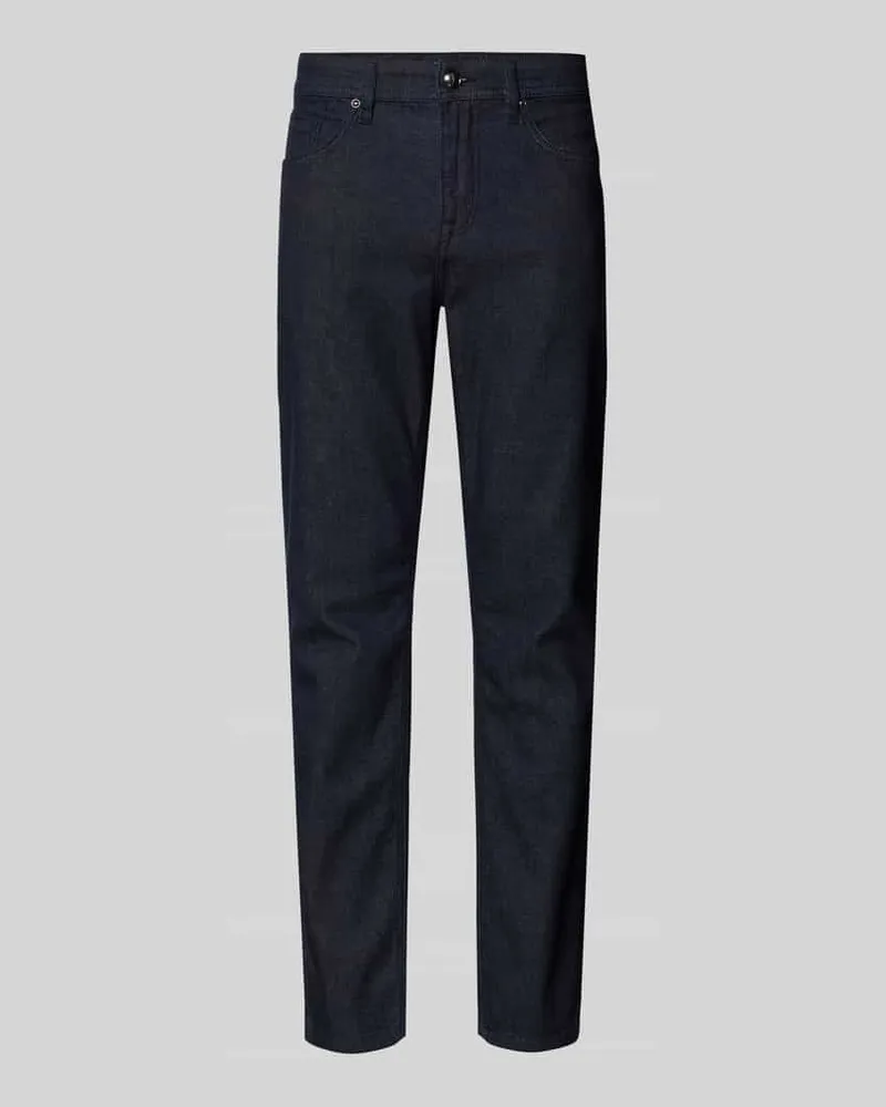 JOOP! Straight Fit Jeans mit 5-Pocket-Design Modell 'Fortress Marine