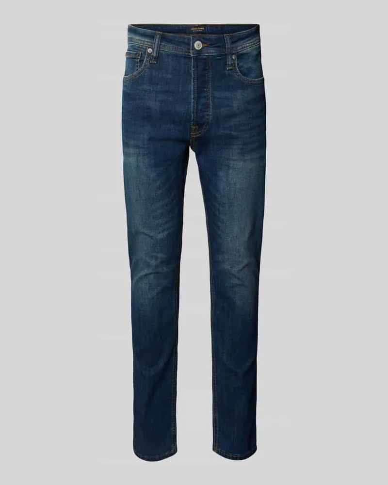 Jack & Jones Jeans mit 5-Pocket-Design Modell 'Glenn 
