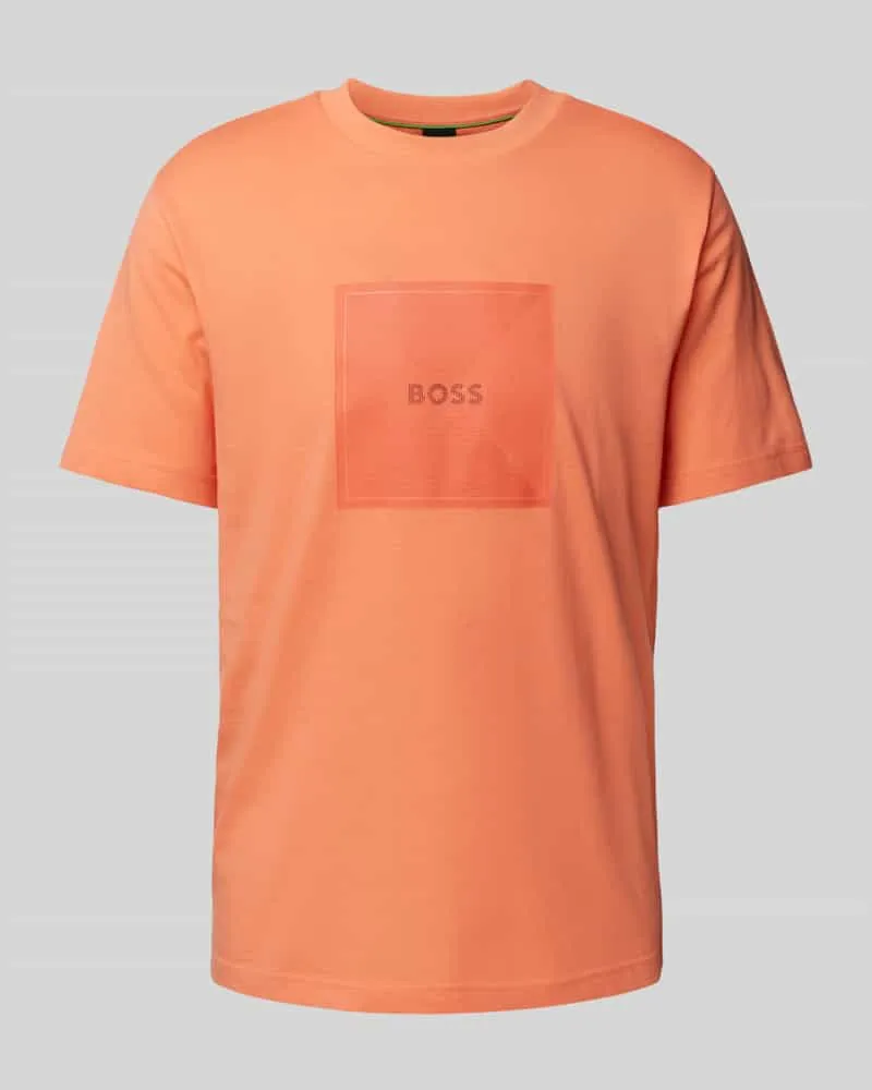 HUGO BOSS T-Shirt mit Label-Print 