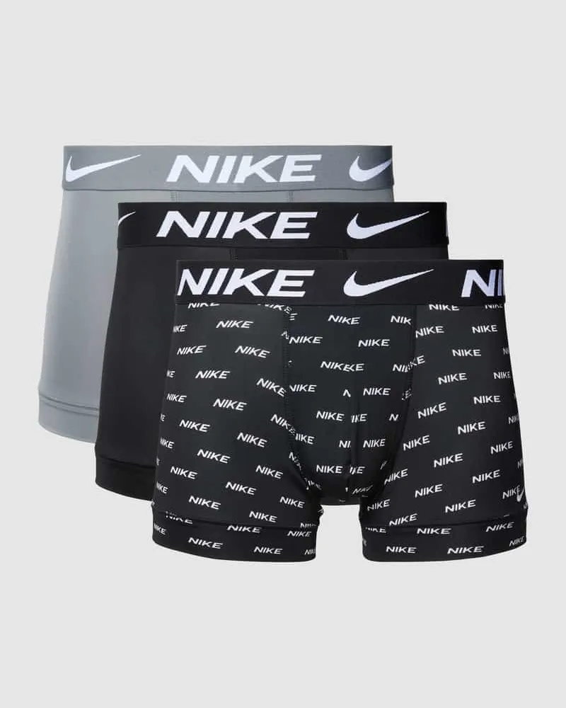 Nike Trunks mit elastischem Logo-Bund im 3er-Pack 