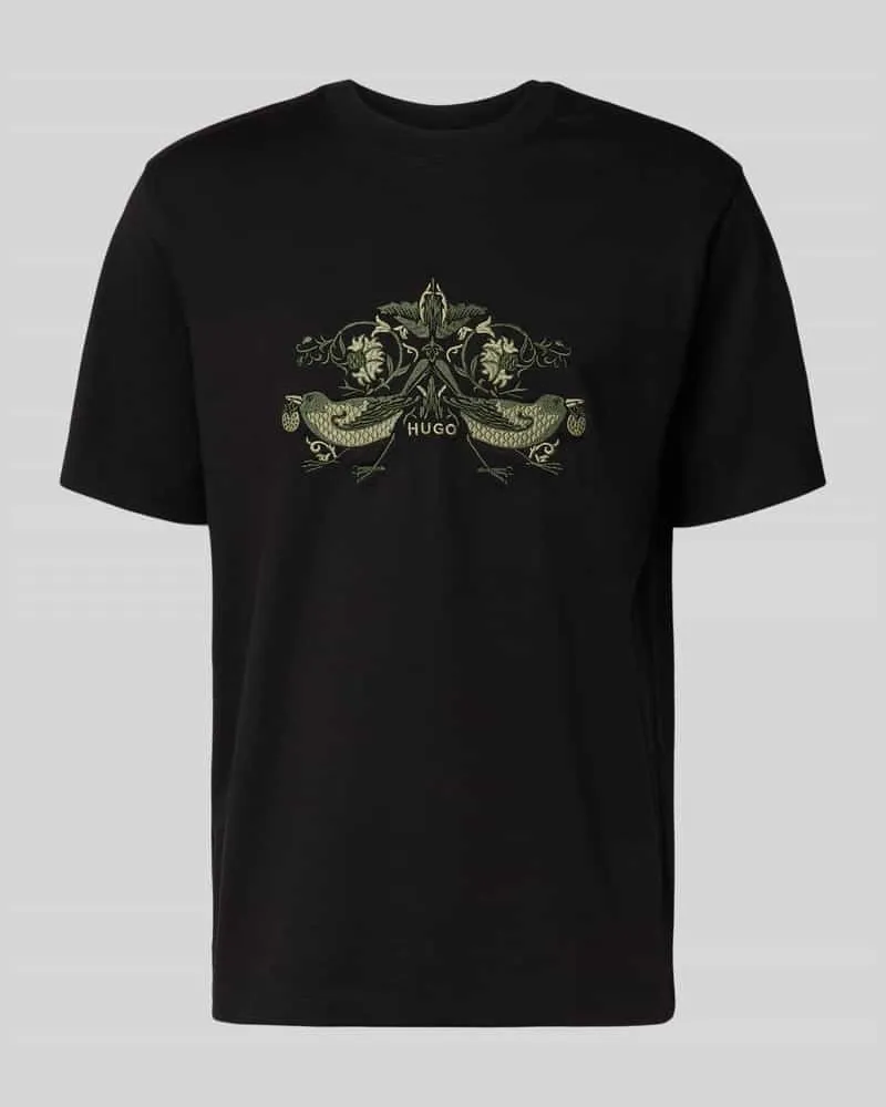 HUGO BOSS Comfort Fit T-Shirt aus reiner Baumwolle 