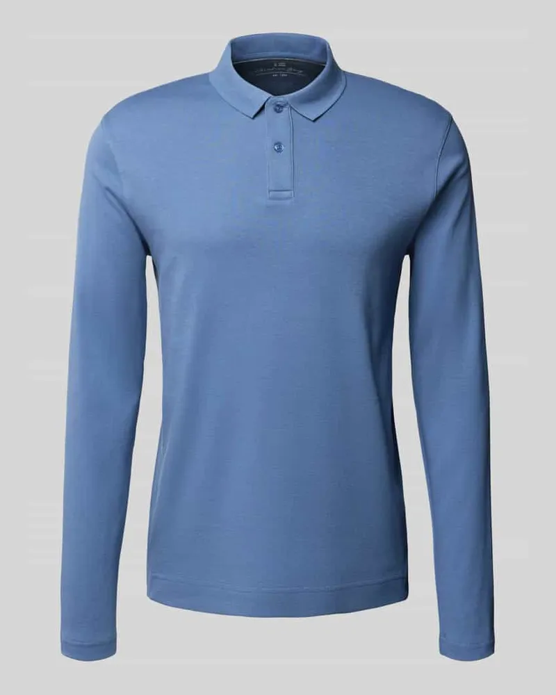 Christian Berg Regular Fit Poloshirt mit Knopfleiste 