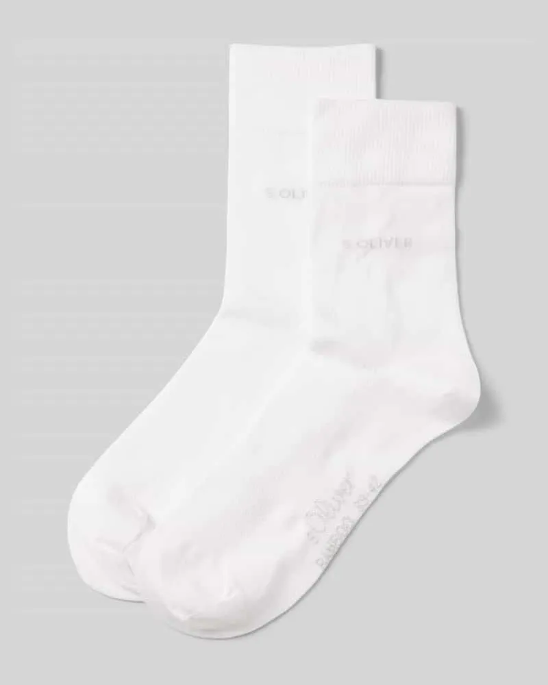 S.Oliver Socken aus Viskose-Mix im 2er-Pack 
