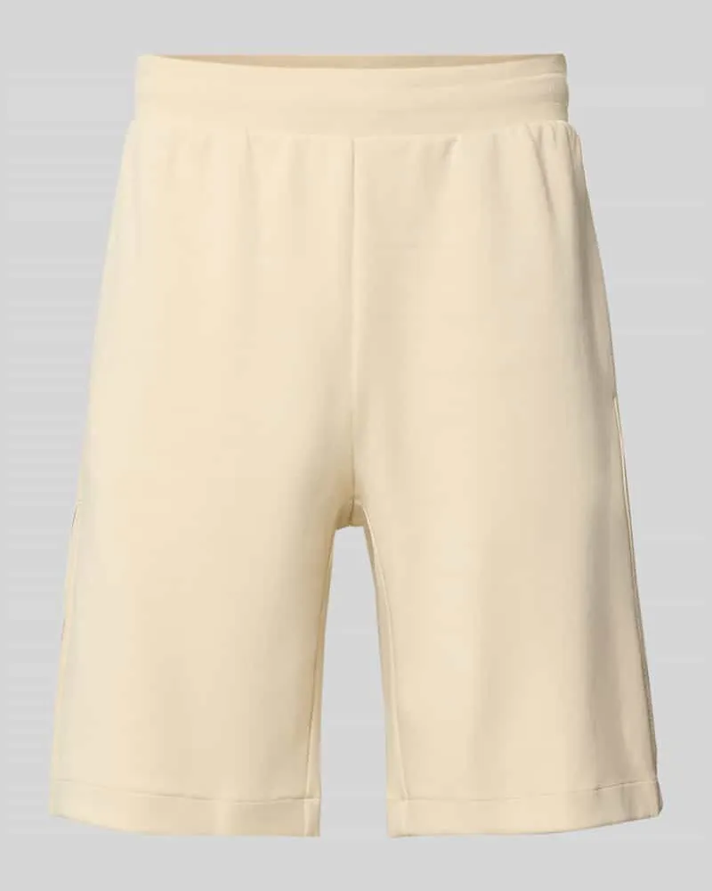 EA7 Shorts mit elastischem Bund Sand