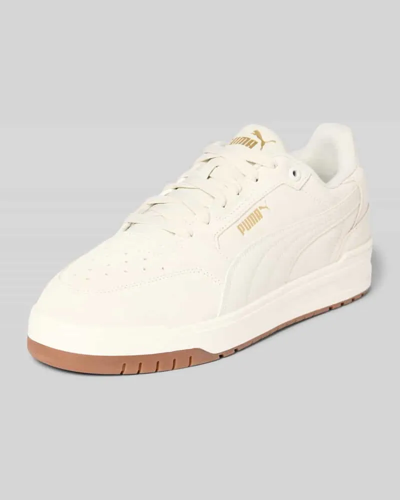 Puma Sneaker aus Leder mit Logo-Details Modell 'Shuffle Downtown Ecru