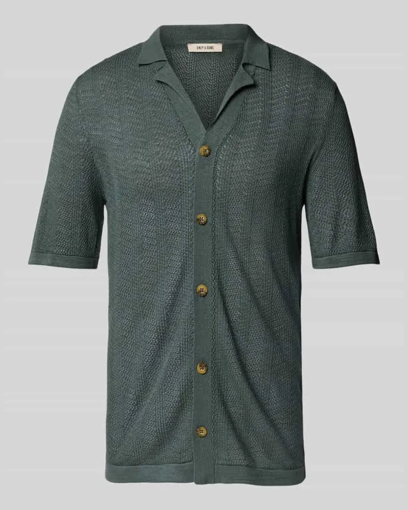 Only & Sons Freizeithemd mit Knopfleiste Modell 'DIEGO 