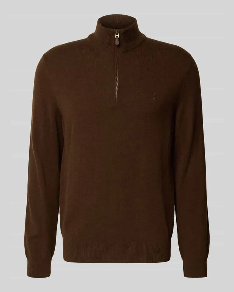 Ralph Lauren Strickpullover mit gerippten Abschlüssen 