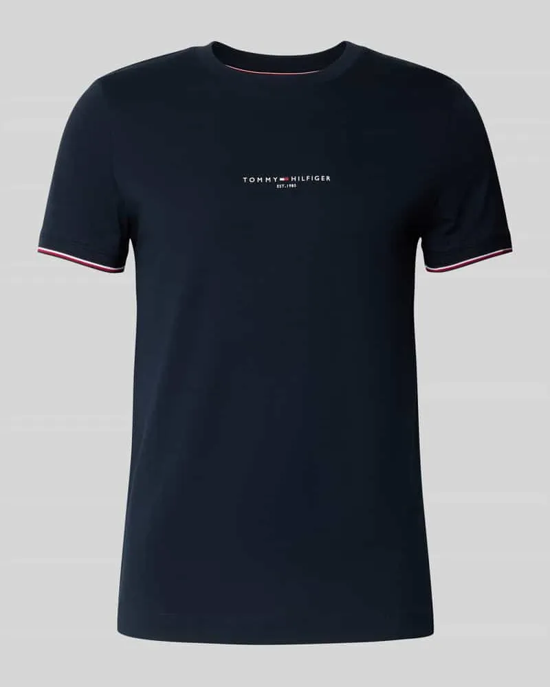 Tommy Hilfiger Slim Fit T-Shirt aus reiner Baumwolle 