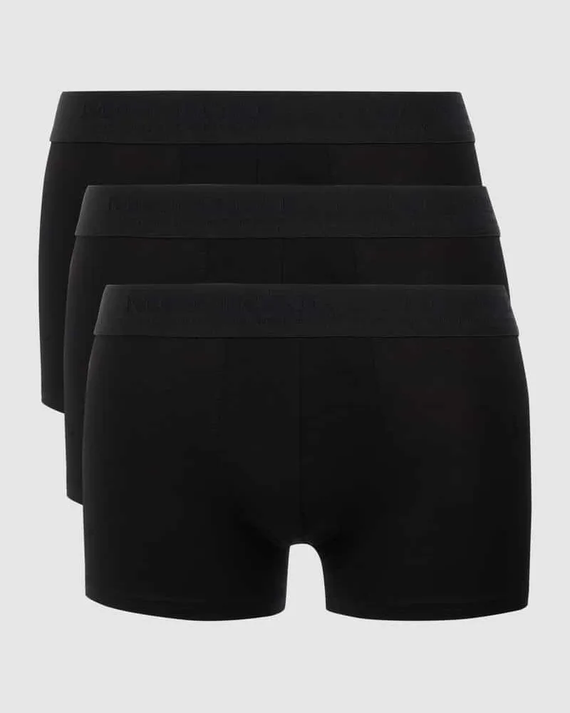 McNeal Trunks mit Label-Bund im 3er-Pack 
