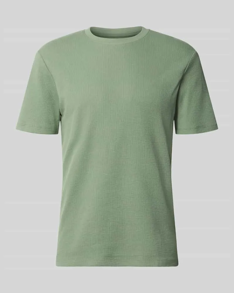 Tom Tailor Regular Fit T-Shirt aus Baumwoll-Mix Mint