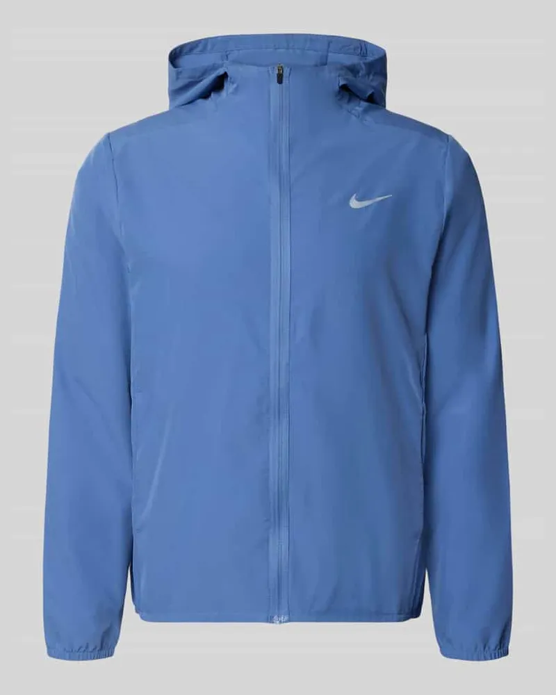 Nike Regular Fit Trainingsjacke mit Kapuze Blau