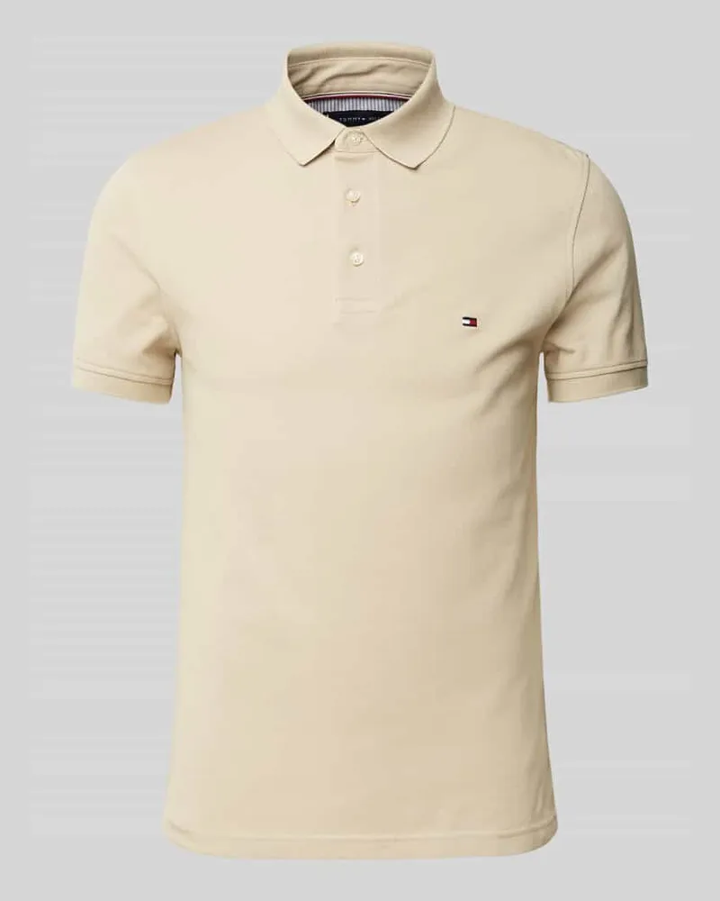 Tommy Hilfiger Slim Fit Poloshirt mit Logo-Stitching Modell '1985 