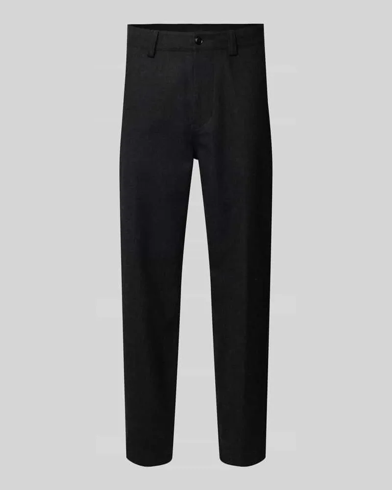 HUGO BOSS Tapered Chino aus Woll-Mix Modell 'CHINO-ST 