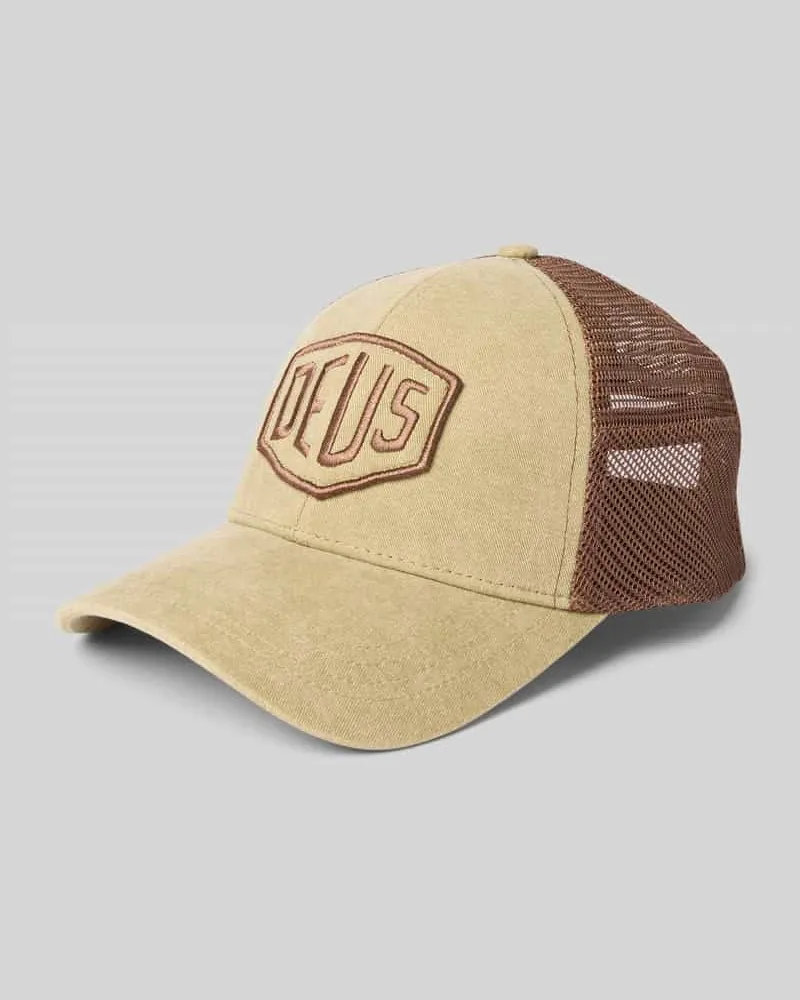 Deus Ex Machina Trucker Cap mit Label-Patch 