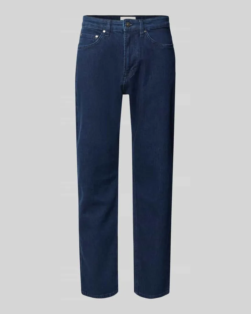 JOOP! Straight Leg Jeans im 5-Pocket-Design Modell 'Ray Dunkelblau