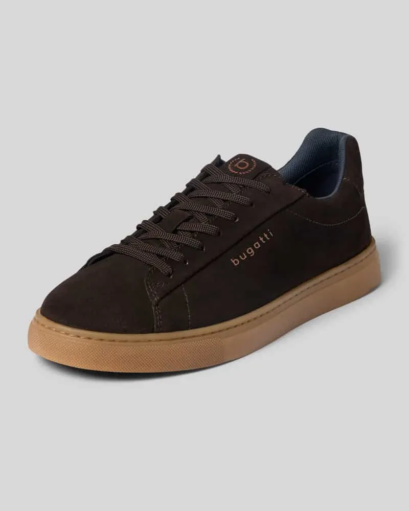 Bugatti Sneaker aus Leder Modell 'Fido Dunkelbraun