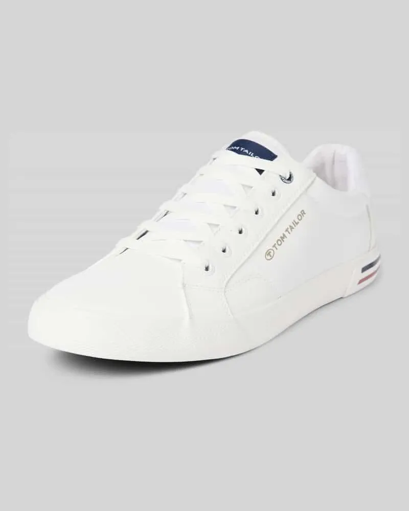 Tom Tailor Low Top Sneaker mit Label Tape am Schaft 