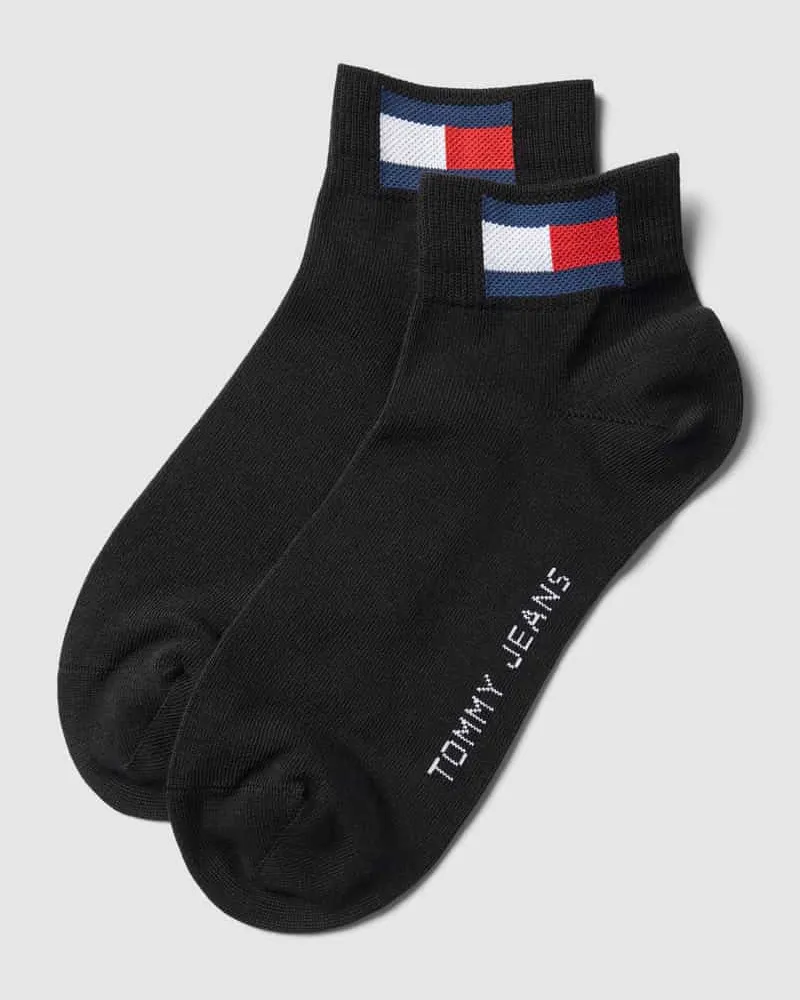 Tommy Hilfiger Sneakersocken mit Logo-Print im 2er-Pack 