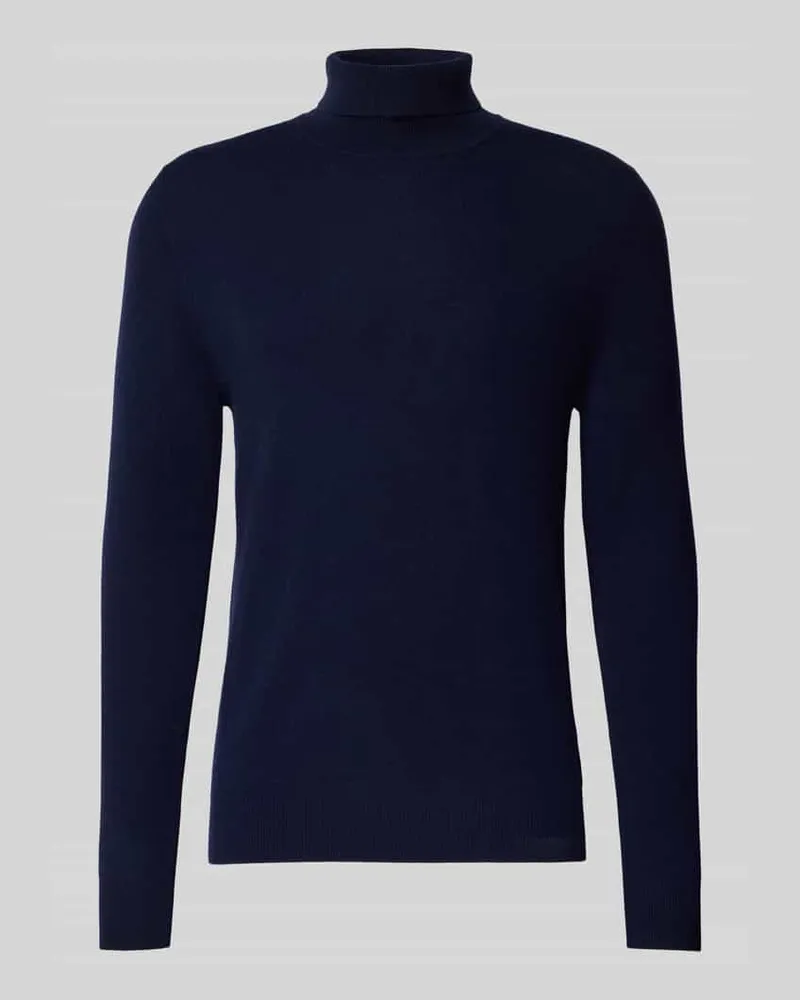 Christian Berg Rollkragenpullover aus Wolle-Kaschmir-Mix 