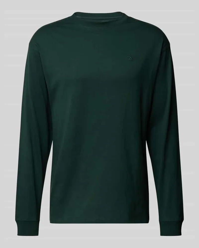Scotch&Soda Regular Fit Longsleeve mit Label-Stitching 