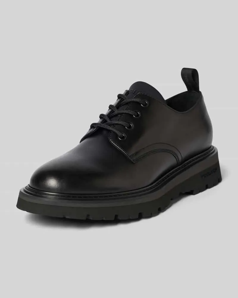 Woolrich Chunky Derby mit profilierter Sohle Black