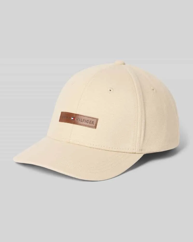 Tommy Hilfiger Basecap aus reiner Baumwolle Modell 'FOUNDATION CANVAS Beige