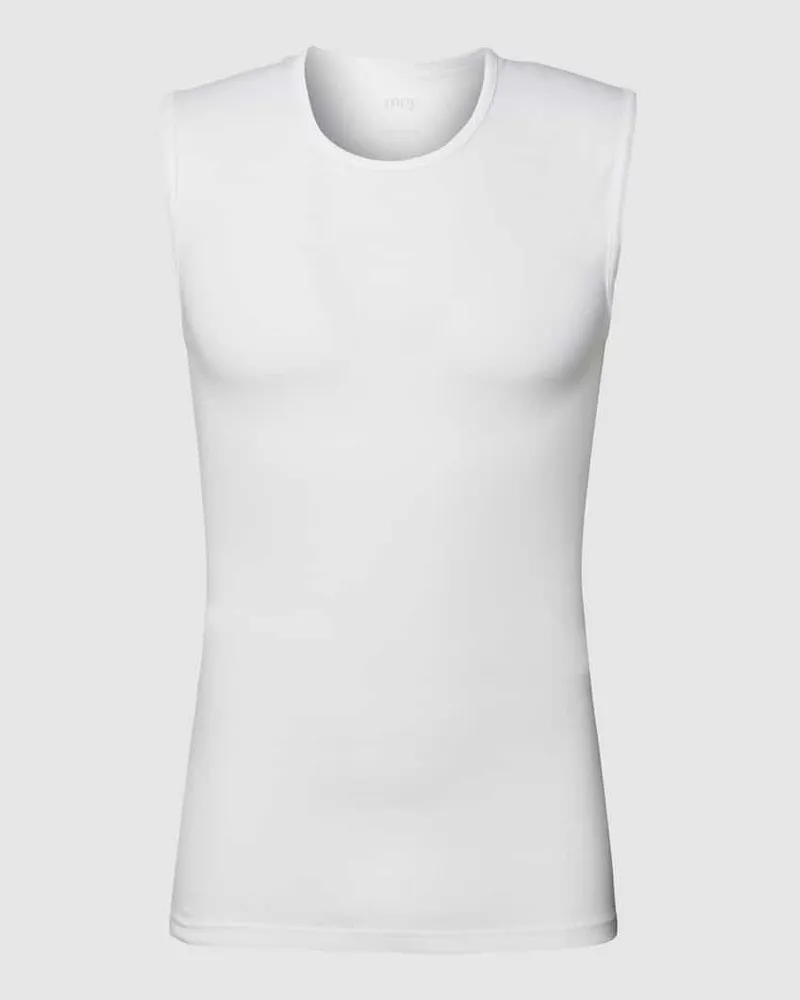 Mey Tanktop mit Rundhalsausschnitt Weiss