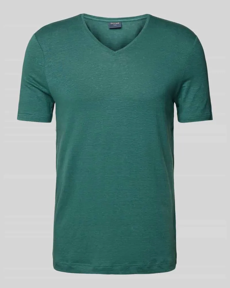 Olymp Regular Fit T-Shirt aus reiner Baumwolle 