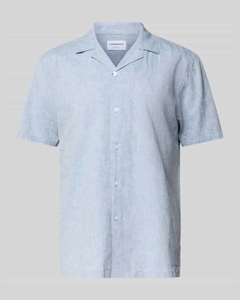 Lindbergh Relaxed Fit Leinenhemd mit 1/2-Arm 