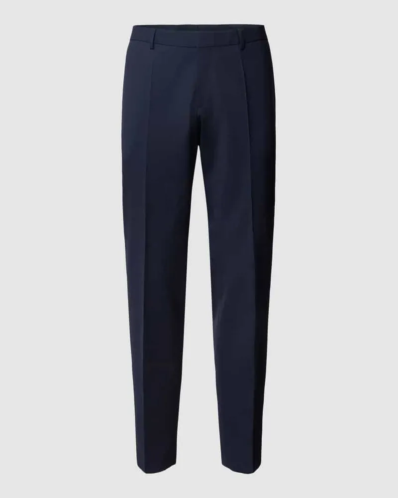 HUGO BOSS Slim Fit Anzughose aus Schurwoll-Mix Modell 'Genius 