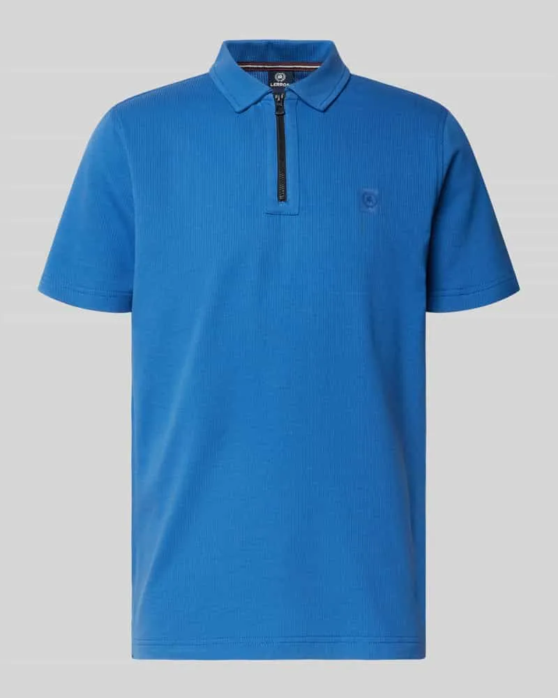Lerros Regular Fit Poloshirt mit Logo-Detail 