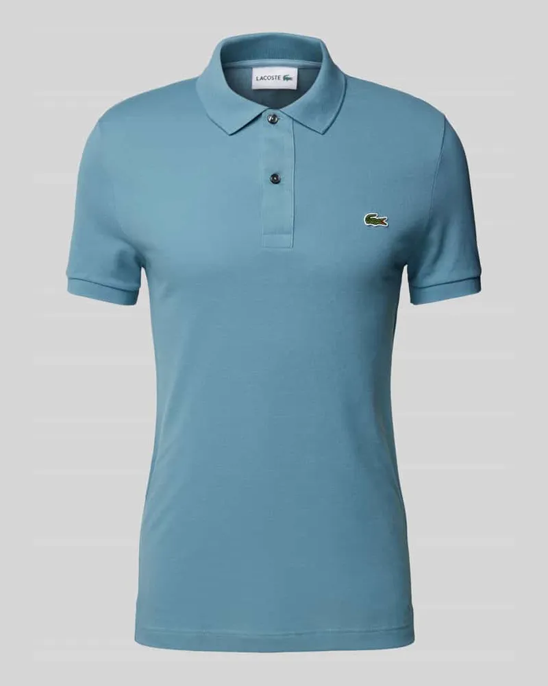 Lacoste Slim Fit Poloshirt mit Label-Patch Modell 'PIQUE 