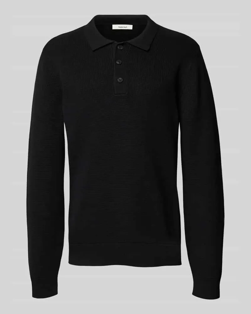 Selected Homme Regular Fit Strickpullover aus reiner Baumwolle Modell 'DANE 