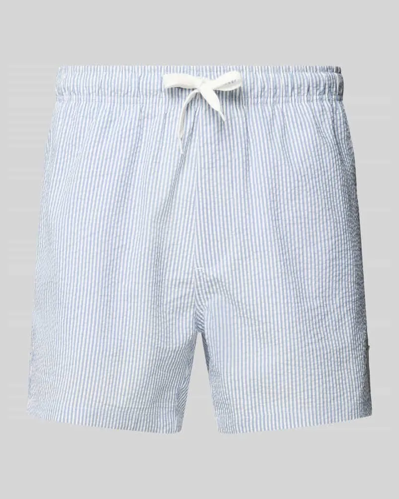 Only & Sons Badehose mit elastischem Bund Modell 'TED Hellblau