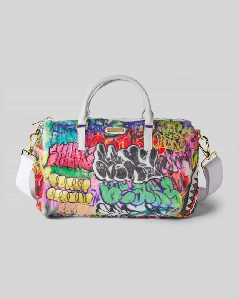 Sprayground Shopper aus Kunstfell 