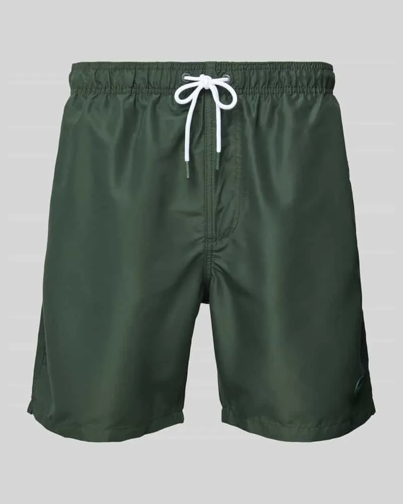 Shiwi Regular Fit Badehose mit Label-Patch Modell 'Mike 