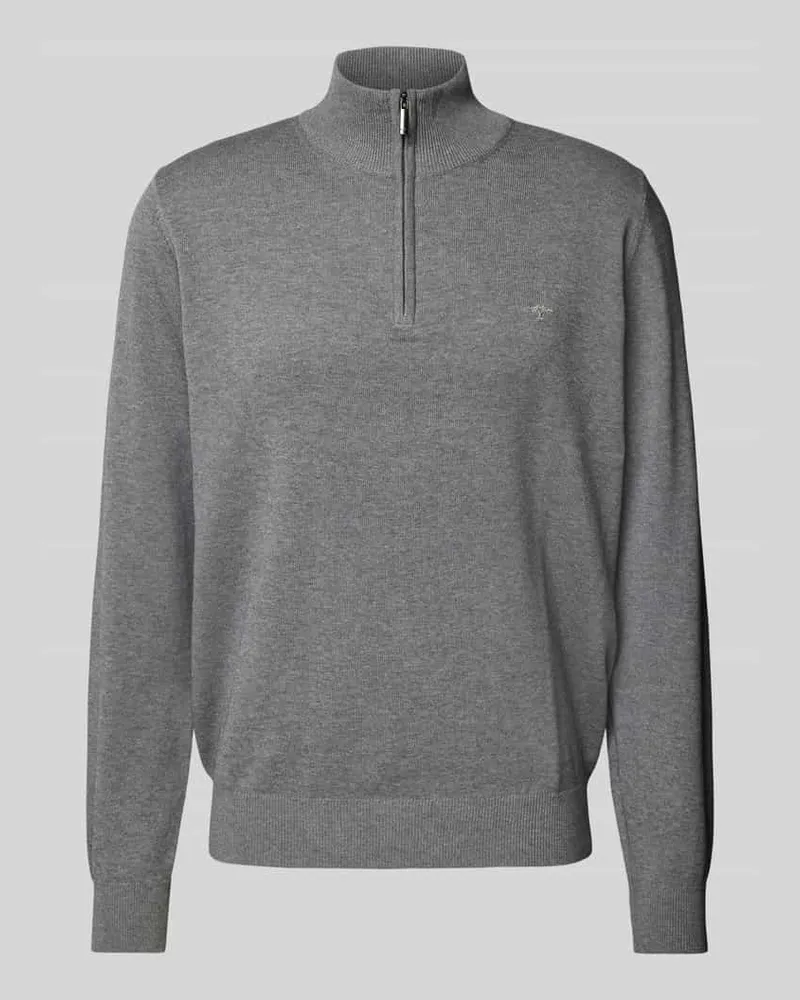 Fynch-Hatton Troyer mit Logo-Stitching 
