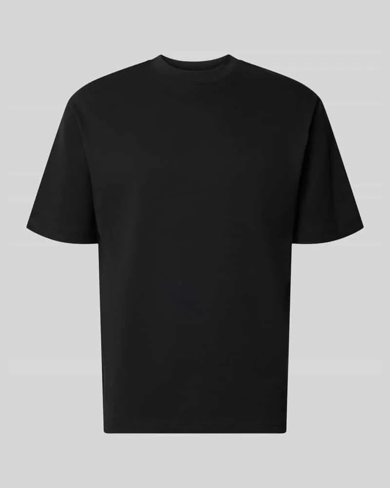McNeal Regular Fit T-Shirt mit Rundhalsausschnitt Black