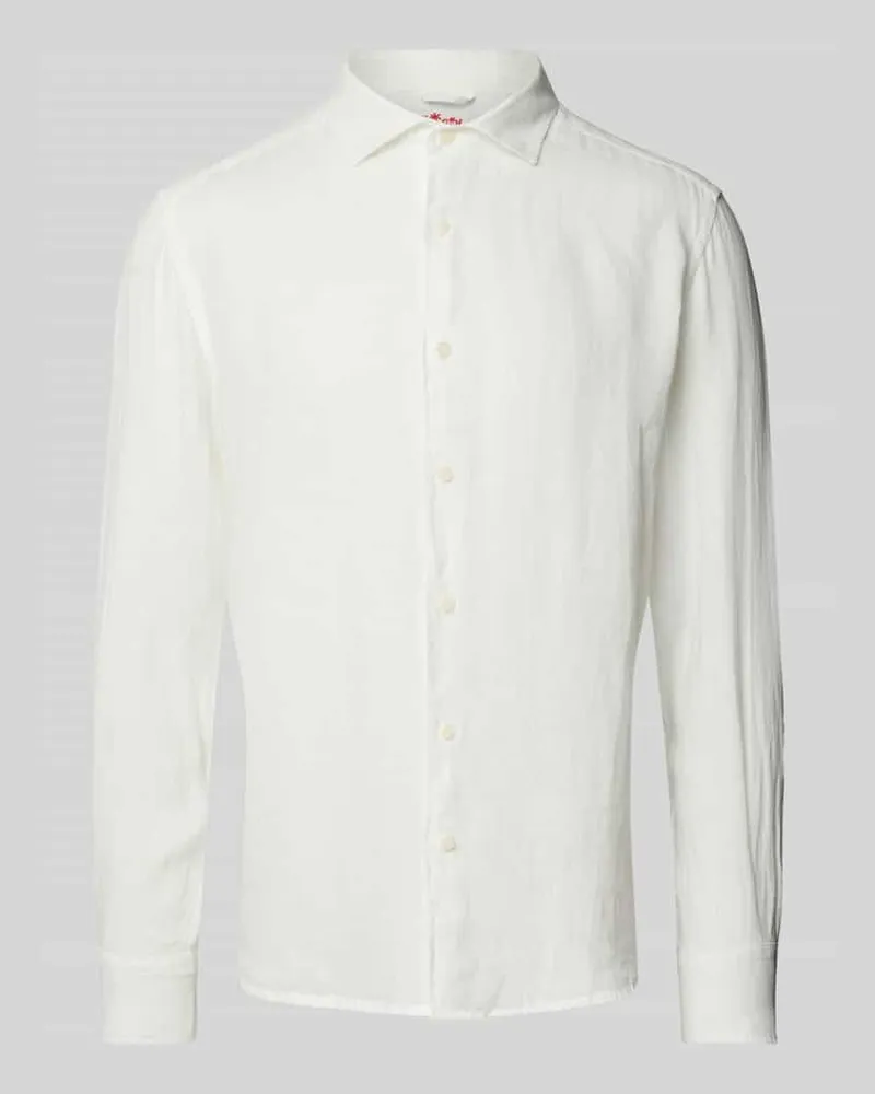 MC2 Saint Barth Regular Fit Leinenhemd mit Kentkragen Modell 'PAMPLONA 