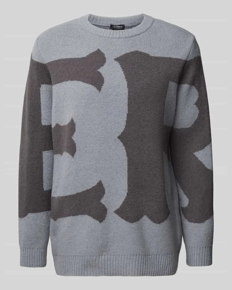 Elias Rumelis Strickpullover mit Label-Print Modell 'Laith 