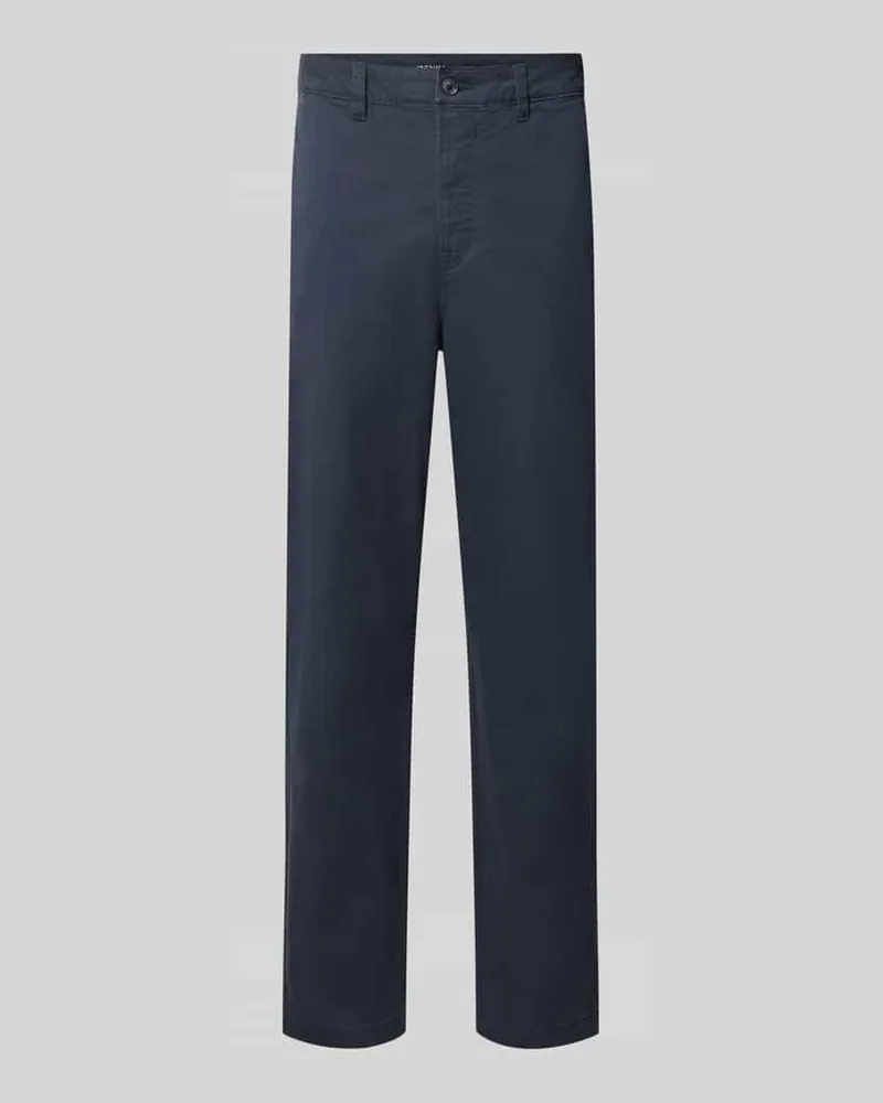 Tom Tailor Relaxed Fit Chino aus Baumwoll-Mix Marine