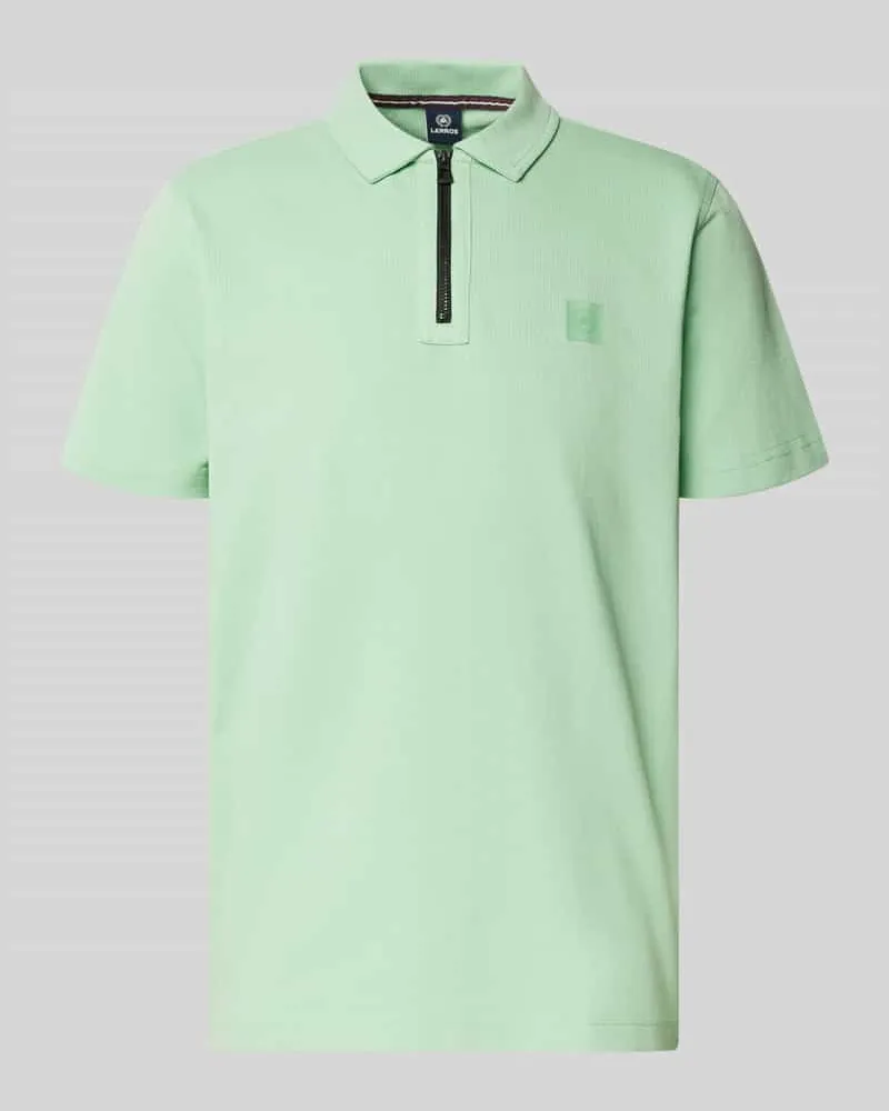 Lerros Regular Fit Poloshirt mit Logo-Detail 