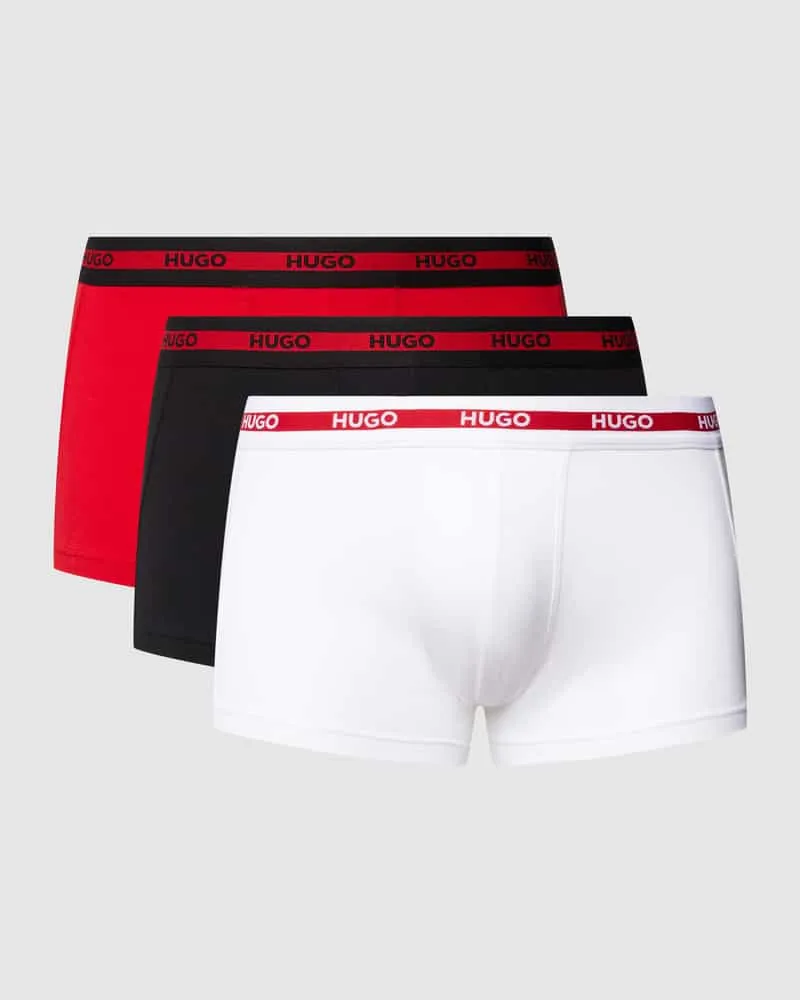 HUGO BOSS Trunks mit Logo-Bund 
