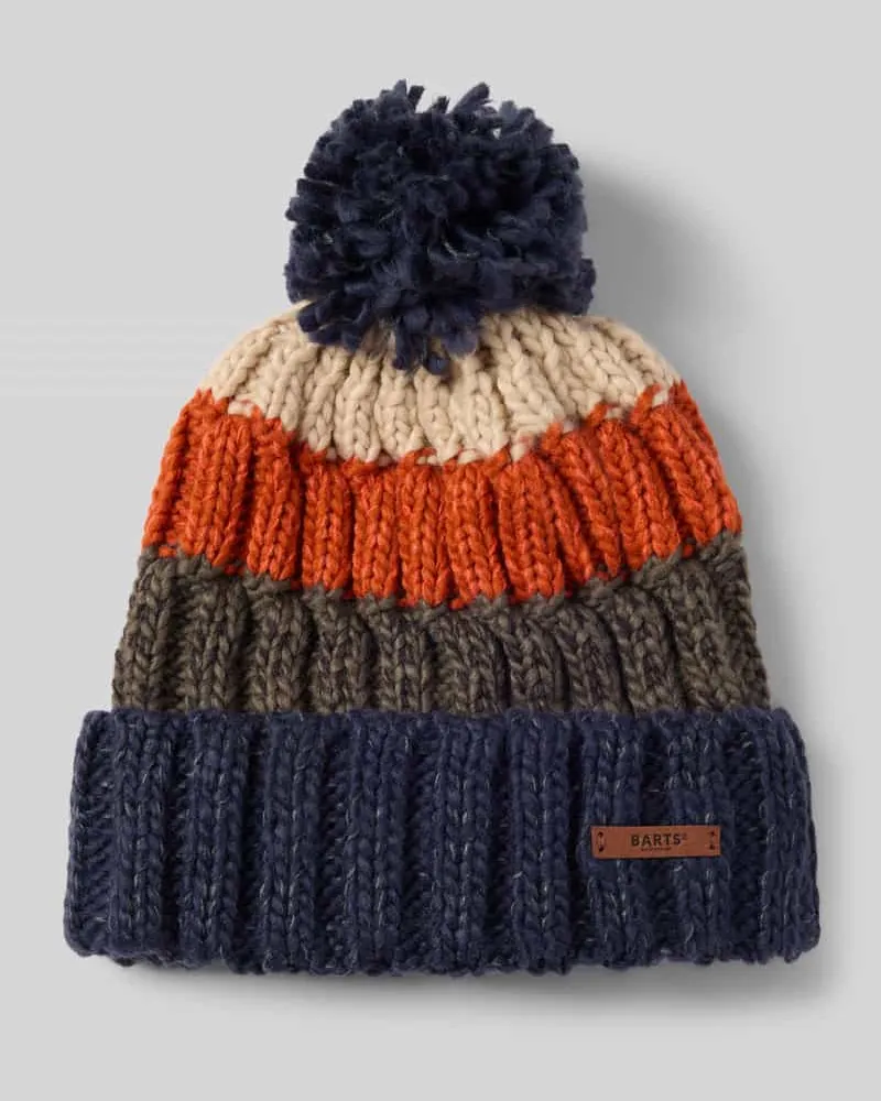 Barts Mütze mit Bommel Modell 'WILHELM BEANIE Blau