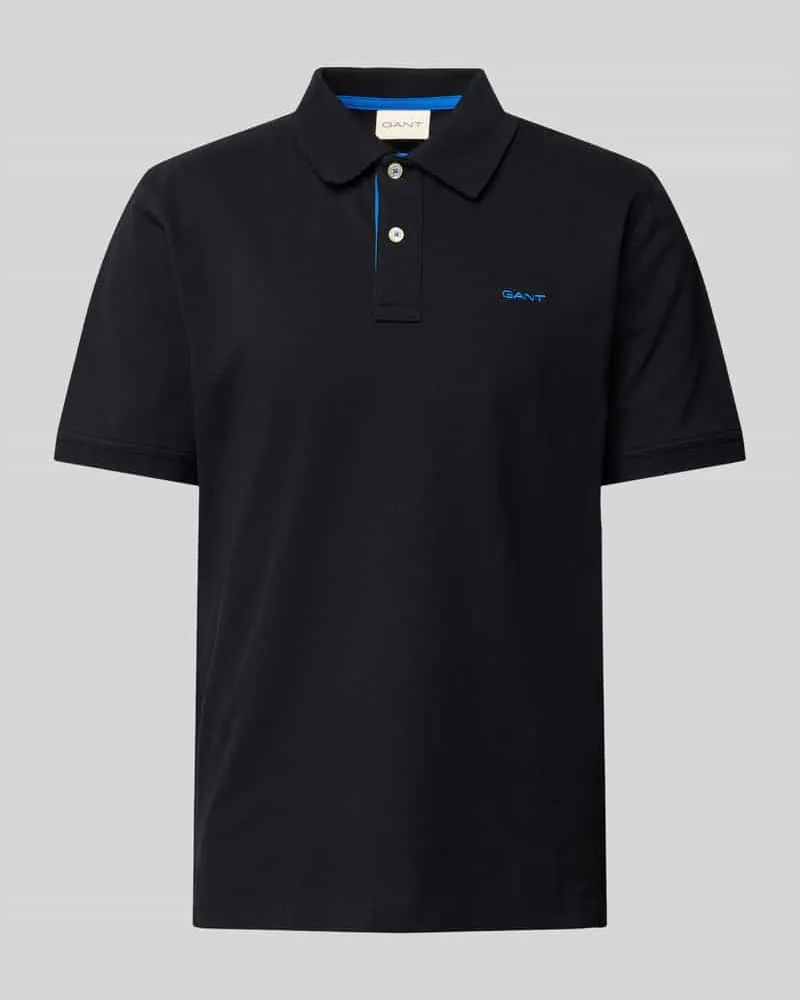 Gant Regular Fit Poloshirt mit Label-Stitching 