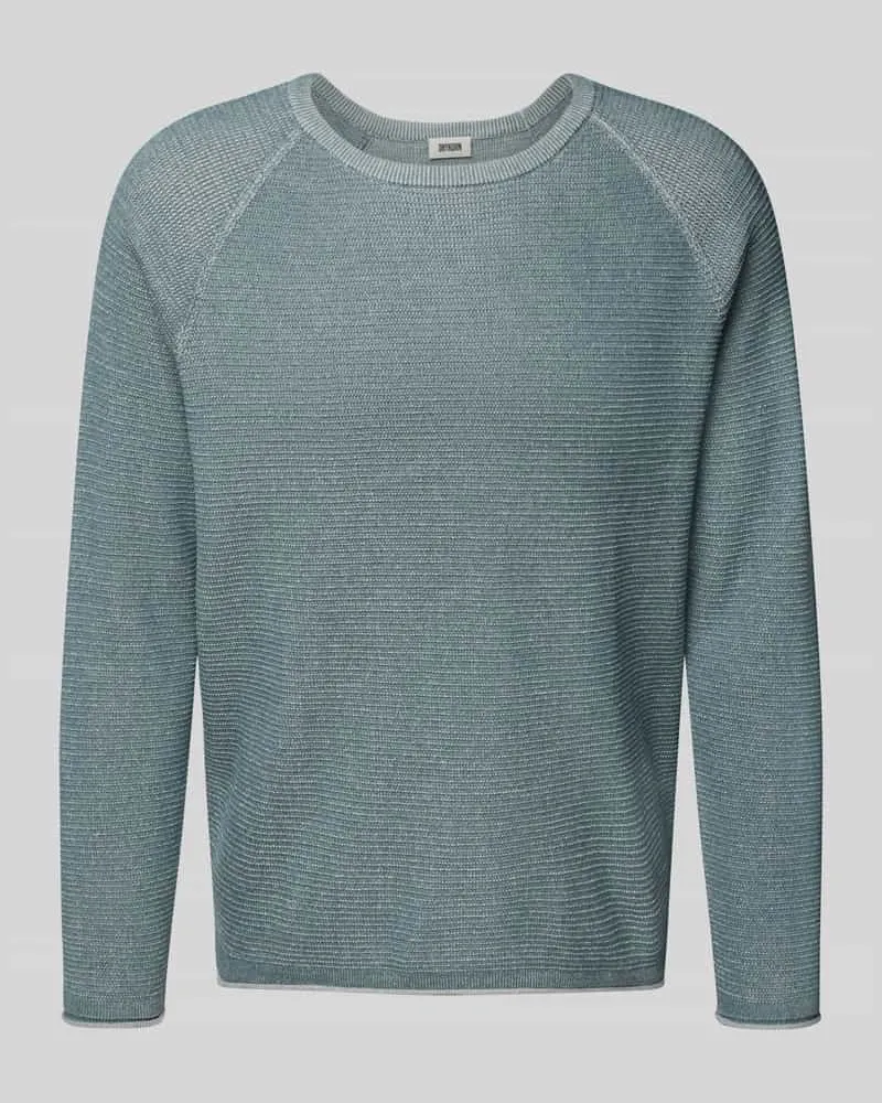 Drykorn Strickpullover mit Rundhalsausschnitt Modell 'TITZIAN 